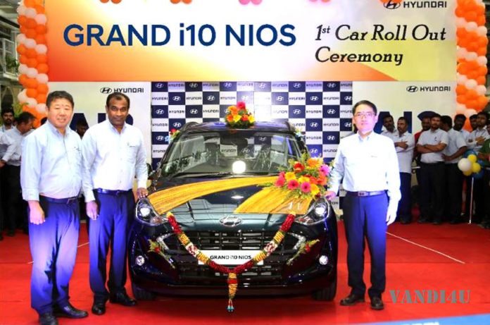 grand i10 nioos factory roll out