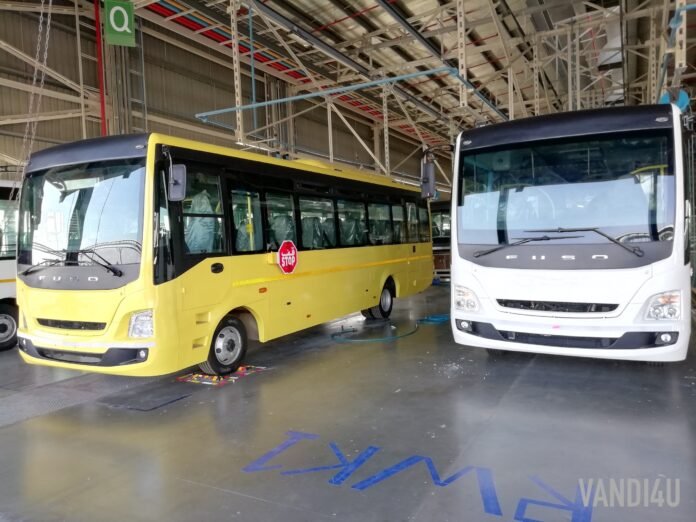 Daimler Buses India successfully produces FUSO Buses for Export Markets Despite global market disruptions | Vandi4u