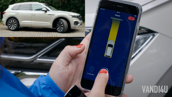 Volkswagen Touareg can be now parked using a smartphone | Vandi4u