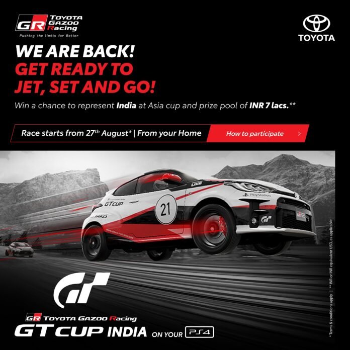 Toyota Gazoo Racing (TGR) announces the 2nd Edition of GT Cup India 2021