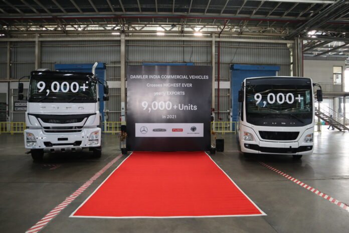Daimler India commercial vehicles export