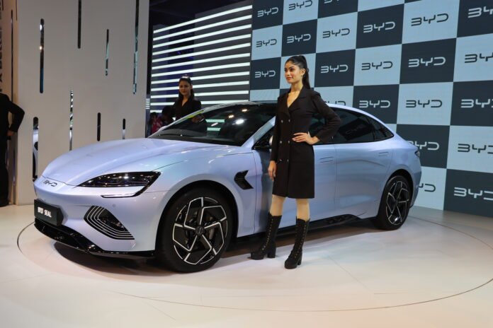 Auto Expo 2023: BYD India Unveils its Luxury Electric Sedan BYD Seal