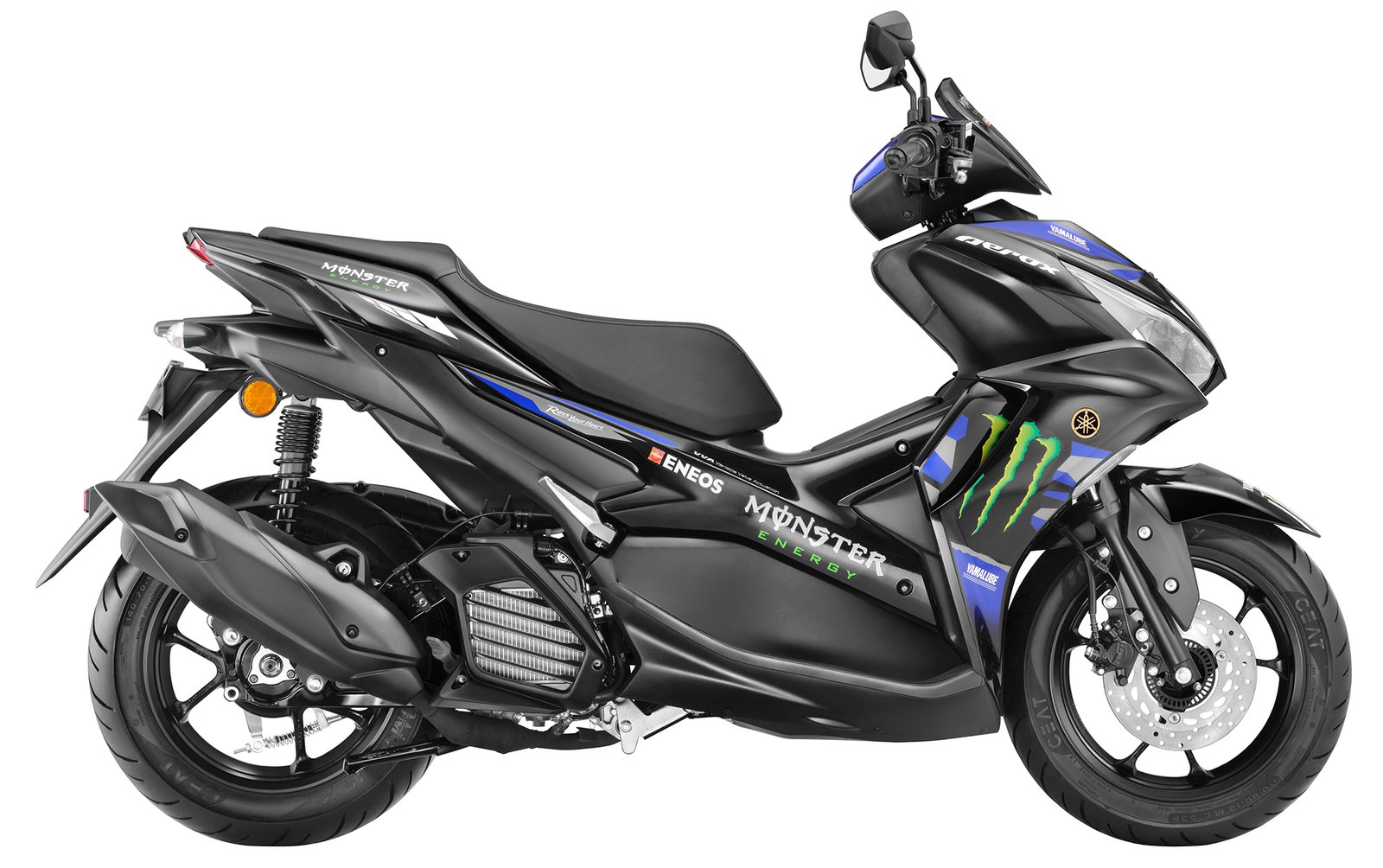 Aerox 155 Monster Energy Yamaha MotoGP Editon launched in India - Vandi4u