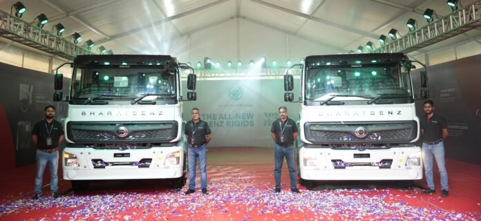 BharatBenz launches new Heavy-Duty Rigid Trucks with all-new engine and payload applications