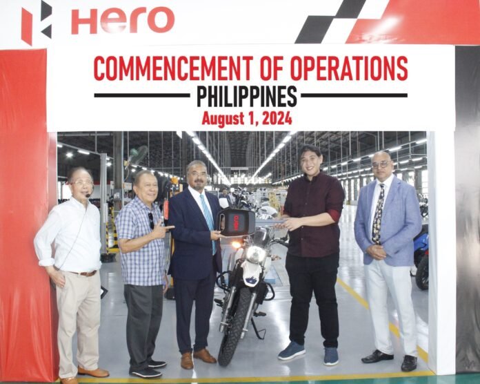 Hero MotoCorp commences operation in Philippines