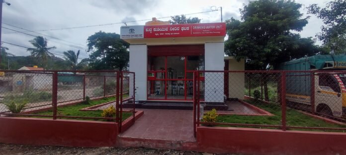 Toyota Kirloskar Motor Installs 3 New Water Purification Units in Ramanagara, Karnataka