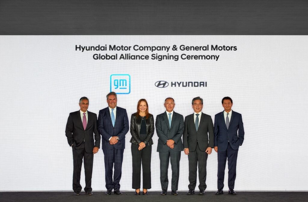 Hyundai Motor and General Motors to jointly develop products, manufacture and future clean energy technologies